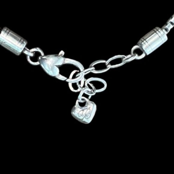 Brighton RETIRED "Golden Spring" 2‑Tone Heart Anklet - EUC - Picture 4 of 5